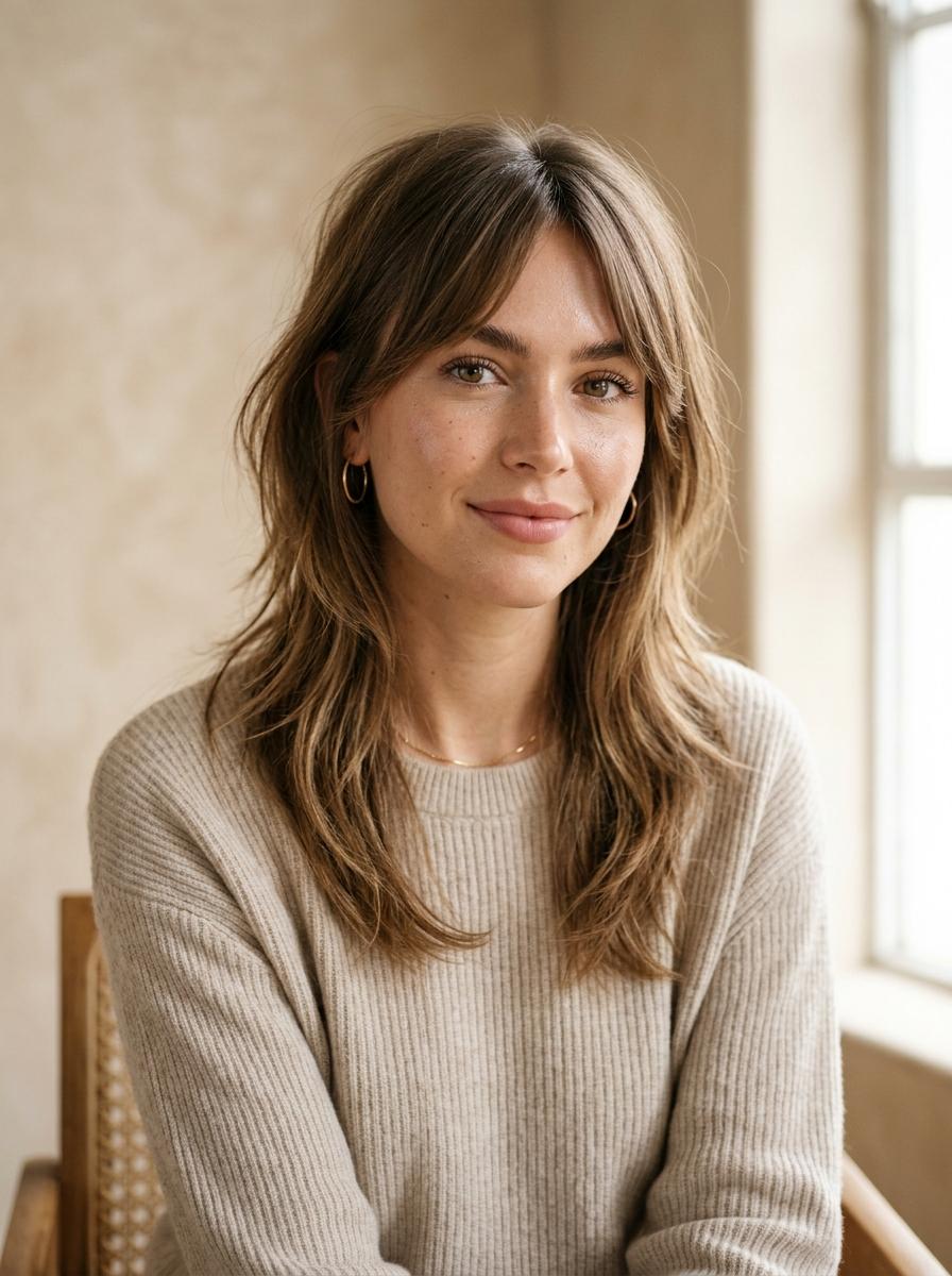 Airy Wolf Cut - Wolf Cut für Frauen